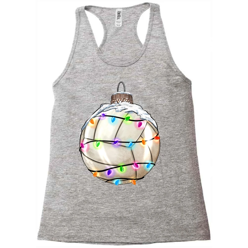Christmas Volleyball Racerback Tank 3 Christmas Volleyball Racerback Tank - Image 3