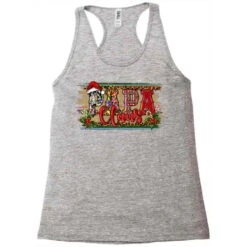 Christmas Western Papa Claus Racerback Tank -Santa Clothing Shop pd.2526718922.45.25095369.s3.1 front grey ffffff none x0y0 144 800x800 1