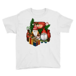 Christmas Truck And Gnome Youth Tee -Santa Clothing Shop pd.2526719238.37.25095368.s3.1 front white ffffff none x0y0 129 800x800 1