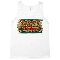 Santa Baby Western Christmas Tank Top -Santa Clothing Shop pd.2526722372.30.25095394.s3.1 front white ffffff none x0y0 180 800x800 1