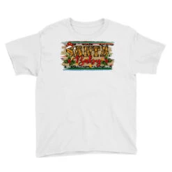 Santa Baby Western Christmas Youth Tee -Santa Clothing Shop pd.2526722406.37.25095394.s3.1 front white ffffff none x0y0 129 800x800 1