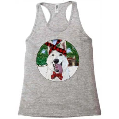 Christmas White Shepherd With Cowhide Racerback Tank 7 Christmas White Shepherd With Cowhide Racerback Tank -Santa Clothing Shop pd.2526724515.45.25095397.s3.1 front grey ffffff none x0y0 144 800x800 1
