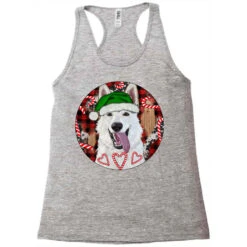 Christmas White Shepherd With Buffalo Plaid Racerback Tank 7 Christmas White Shepherd With Buffalo Plaid Racerback Tank -Santa Clothing Shop pd.2526725621.45.25095398.s3.1 front grey ffffff none x0y0 144 800x800 1