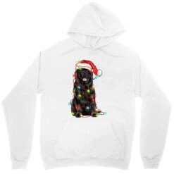 Christmas Newfoundland Dog Unisex Hoodie -Santa Clothing Shop pd.2526737388.31.25093824.s3.1 front white ffffff none x11y0 96 800x800 1