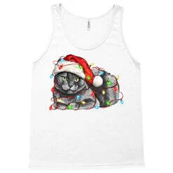 Christmas Russian Blue Cat Tank Top -Santa Clothing Shop pd.2526740083.30.25093239.s3.1 front white ffffff none x0y0 180 800x800 1