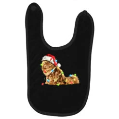 Christmas Persian Cat Baby Bibs