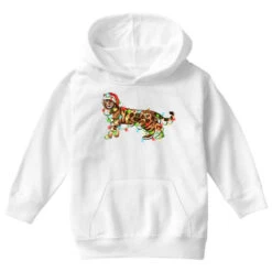 Christmas Bengal Cat Youth Hoodie -Santa Clothing Shop pd.2526743758.53.25093228.s3.1 front white ffffff none x0y0 113 800x800 1