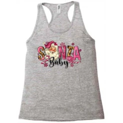 Santa Baby Pink Christmas Racerback Tank 7 Santa Baby Pink Christmas Racerback Tank -Santa Clothing Shop pd.2526781398.45.25096758.s3.1 front grey ffffff none x0y0 144 800x800 1