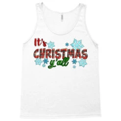 It's Christmas Y'all Season Winter Tank Top -Santa Clothing Shop pd.2526781951.30.25096946.s3.1 front white ffffff none x0y0 180 800x800 1
