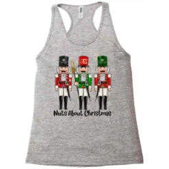 Nuts About Christmas Racerback Tank -Santa Clothing Shop pd.2526783524.45.25096756.s3.1 front grey ffffff none x0y0 144 800x800 1