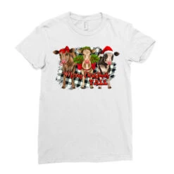 Merry Christmas Y'all Heifers Ladies Fitted T-Shirt -Santa Clothing Shop pd.2526786978.36.25097042.s3.1 front white ffffff none x0y0 154 800x800 1