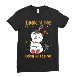 Look At Me Being All Festive Funny Cat Christmas Ladies Fitted T-Shirt 7 Look At Me Being All Festive Funny Cat Christmas Ladies Fitted T-Shirt -Santa Clothing Shop pd.2526787327.36.25097046.s3.1 front black ffffff none x5.5y0 143 800x800 1