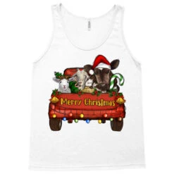 Merry Christmas Truck Farm Animals Tank Top -Santa Clothing Shop pd.2526788572.30.25097064.s3.1 front white ffffff none x0y0 180 800x800 1