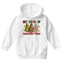 My Kind Of Christmas Trees Youth Hoodie -Santa Clothing Shop pd.2526792637.53.25097090.s3.1 front white ffffff none x0y0 113 800x800 1