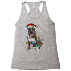 Pitbull With Christmas Lights Racerback Tank 7 Pitbull With Christmas Lights Racerback Tank -Santa Clothing Shop pd.2526795338.45.25097114.s3.1 front grey ffffff none x19.5y0 105 800x800 1