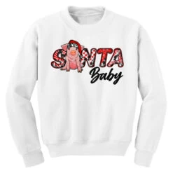 Christmas Santa Baby Youth Sweatshirt 7 Christmas Santa Baby Youth Sweatshirt -Santa Clothing Shop pd.2526797674.52.25097171.s3.1 front white ffffff none x0y0 169 800x800 1