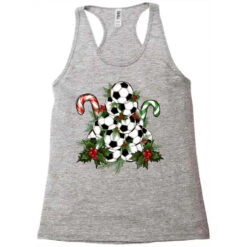 Lightning Soccer Christmas Tree Racerback Tank -Santa Clothing Shop pd.2526801507.45.25097200.s3.1 front grey ffffff none x0y0 144 800x800 1