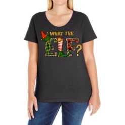 What The Elf Christmas Ladies Curvy T-Shirt