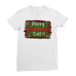 Merry Christmas Y'all Ladies Fitted T-Shirt 7 Merry Christmas Y'all Ladies Fitted T-Shirt -Santa Clothing Shop pd.2526805791.36.25097258.s3.1 front white ffffff none x0y0 154 800x800 1