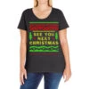 See You Next Christmas Ladies Curvy T-Shirt