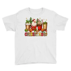 Christmas Santa Coffee Cups Current Mood Youth Tee -Santa Clothing Shop pd.2526983185.37.25100685.s3.1 front white ffffff none x0y0 129 800x800 1