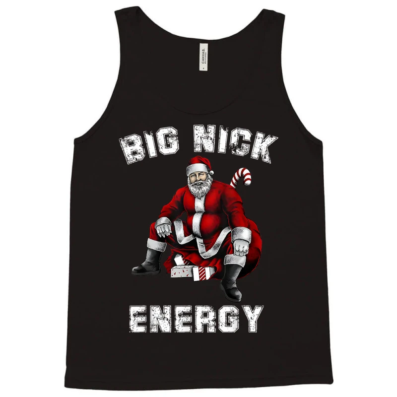 Big Nick Energy Santa Christmas Tank Top 3 Big Nick Energy Santa Christmas Tank Top - Image 3