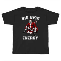 Big Nick Energy Santa Christmas Toddler T-shirt