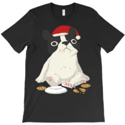 Santa English Bulldog Cookie Christmas Dog Lov T-Shirt -Santa Clothing Shop pd.2527027658.24.25097650.s3.1 front black ffffff none x0y0 180 800x800 1