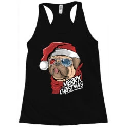 Santa Pug Christmas Merry Pugmas Dog Lover Xma Racerback Tank 7 Santa Pug Christmas Merry Pugmas Dog Lover Xma Racerback Tank -Santa Clothing Shop pd.2527027848.45.25097646.s3.1 front black ffffff none x1.5y0 141 800x800 1