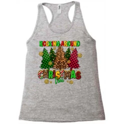 Rocking Around The Christmas Tree Racerback Tank -Santa Clothing Shop pd.2527035084.45.25097053.s3.1 front grey ffffff none x0y0 144 800x800 1