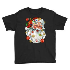Santa With Little Christmas Youth Tee 7 Santa With Little Christmas Youth Tee -Santa Clothing Shop pd.2527041317.37.25097022.s3.1 front black ffffff none x3.5y0 122 800x800 1