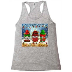 Cozy Christmas Gnomies Racerback Tank -Santa Clothing Shop pd.2527092071.45.25097460.s3.2 front grey ffffff none x0y0 144 800x800 1