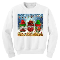 Cozy Christmas Gnomies Youth Sweatshirt -Santa Clothing Shop pd.2527092088.52.25097460.s3.2 front white ffffff none x0y0 169 800x800 1