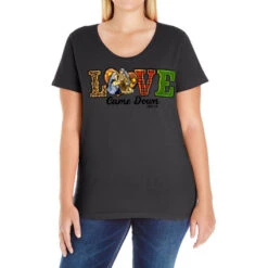 Love Came Down Baby Jesus Christmas Ladies Curvy T-Shirt