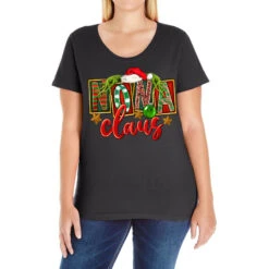 Christmas Nona Claus Ladies Curvy T-Shirt
