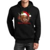 Mooey Christmas Cow Unisex Hoodie