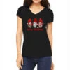 Merry Christmas Gnome With Christmas Lights Women's V-Neck T-Shirt
