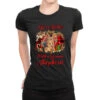 Christmas Life Is Better With A German Shepherd Ladies Fitted T-Shirt