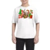 Joy Christmas Sloth Youth Tee