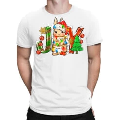 Joy Christmas Rabbit T-Shirt