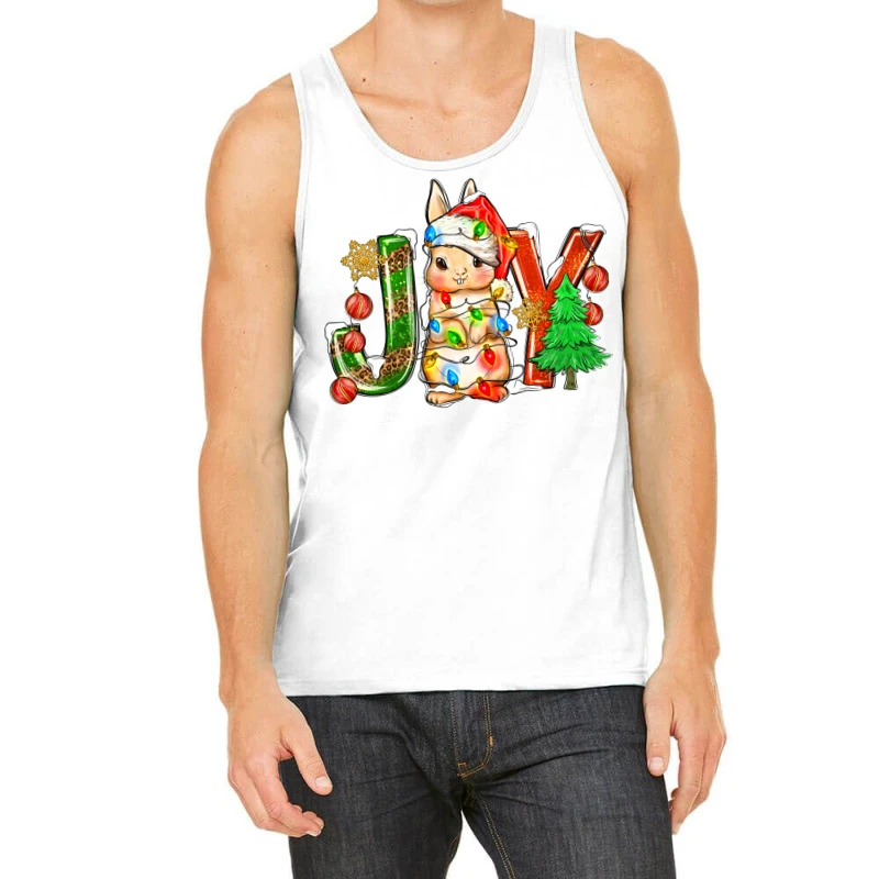 Joy Christmas Rabbit Tank Top 1 Joy Christmas Rabbit Tank Top