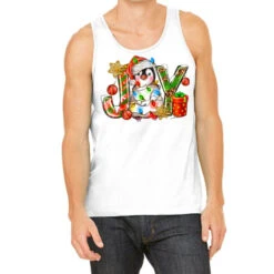 Joy Christmas Penguin Tank Top
