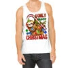 I Only Move Fast On Christmas Sloth Tank Top