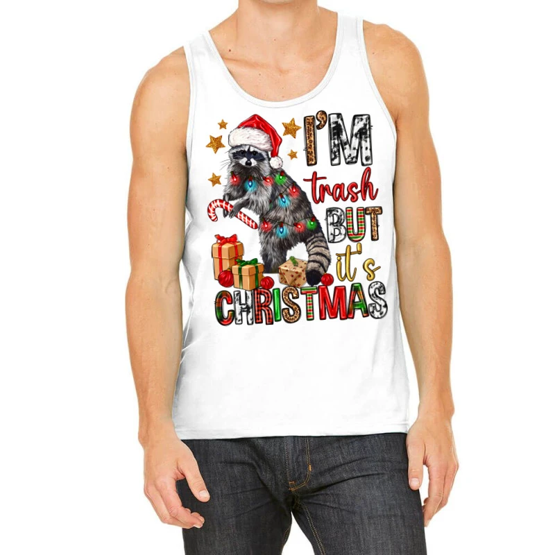 I'm Trash But It's Christmas Tank Top 1 I'm Trash But It's Christmas Tank Top