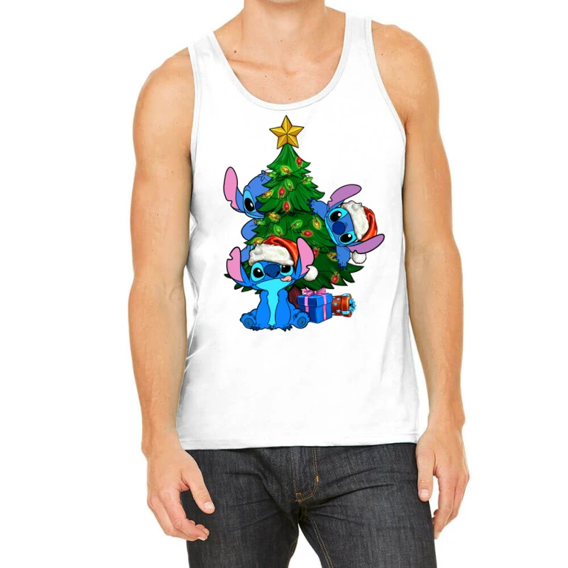 Stitch Christmas Tree Tank Top 1 Stitch Christmas Tree Tank Top