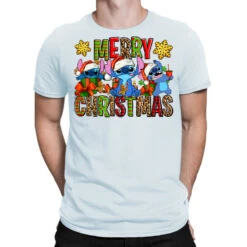 Merry Christmas Stitch T-Shirt