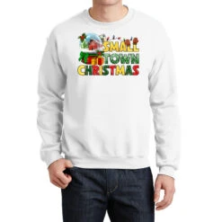 Small Town Christmas Crewneck Sweatshirt
