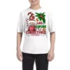 Pink Christmas Hot Cocoa And Christmas Movies Youth Tee