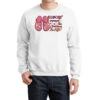 Pink Christmas Crocin' Around The Christmas Tree Crewneck Sweatshirt