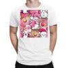 Pink Christmas Cute Snowman T-Shirt